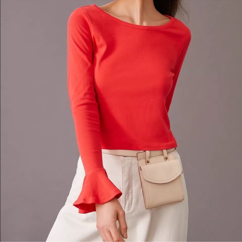 NWT Maeve Women’s Flouncy Bell Sleeve Top SZ XS | Anthropologie | Balletcore